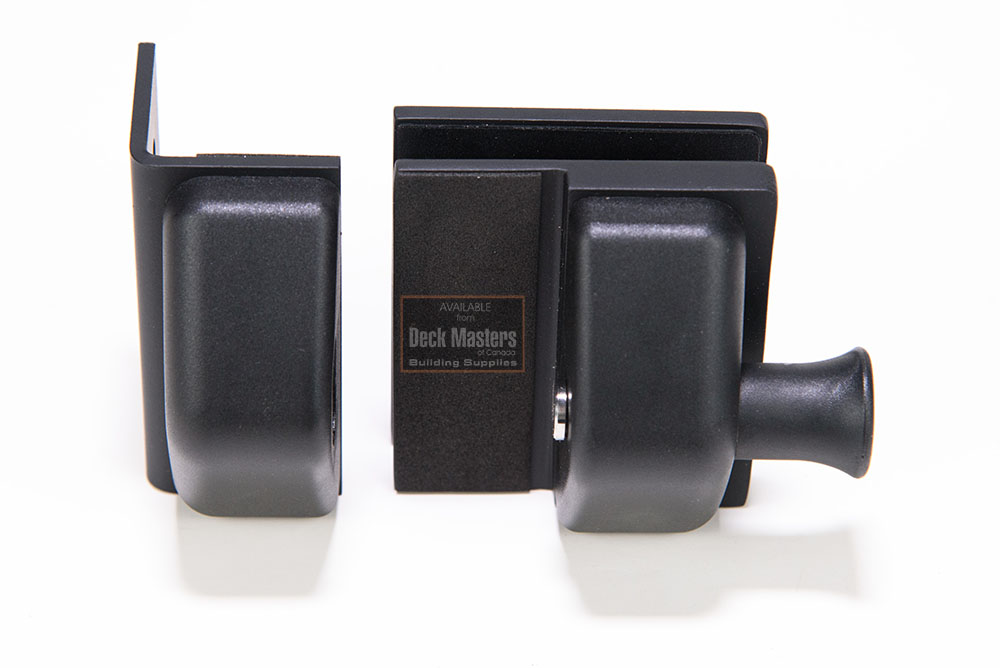 black wall mount lock