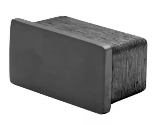 rectangular hand rail cap