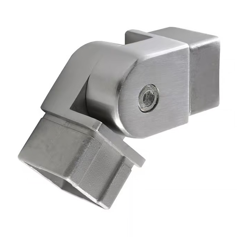 adjustable square handrail connector