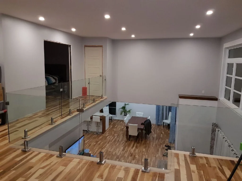 interior glass panel example