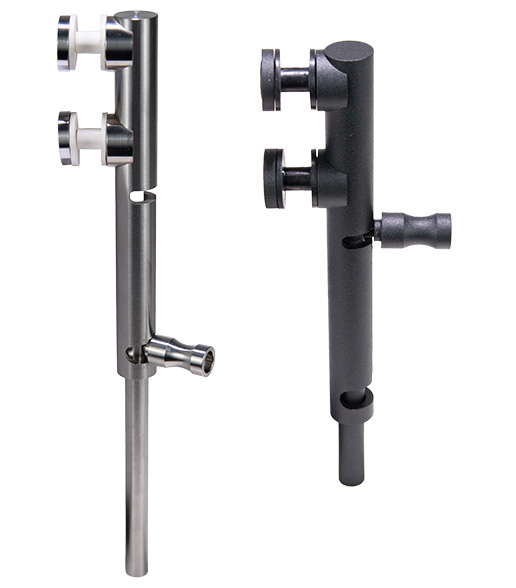 Floor lock, ss and black