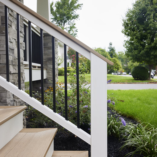 stair railing infill aluminum balusters