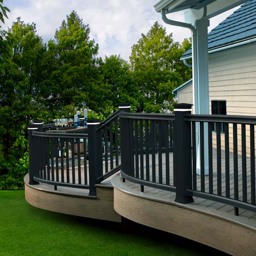 section of pinnacle railing