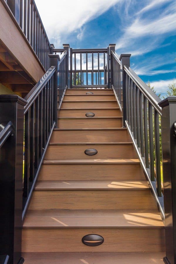 section of radiance express stair railing