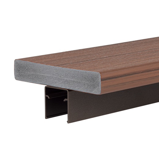 section of drink rail