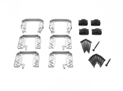 Horizontal Mounting Hardware For Cut Rails