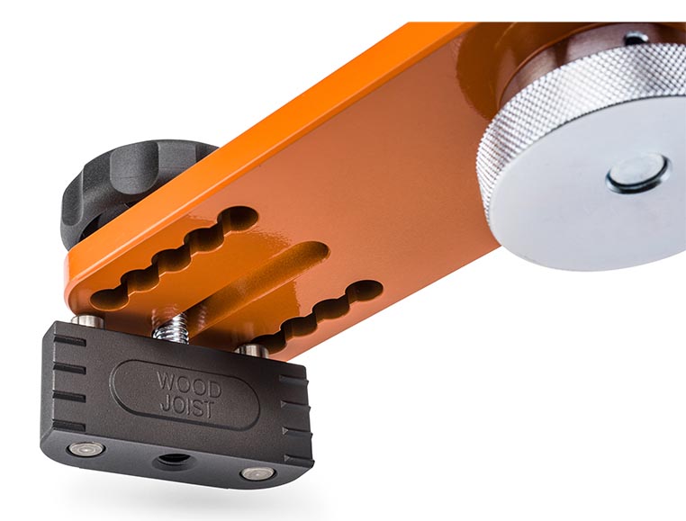 camo lever for wood joist from underside