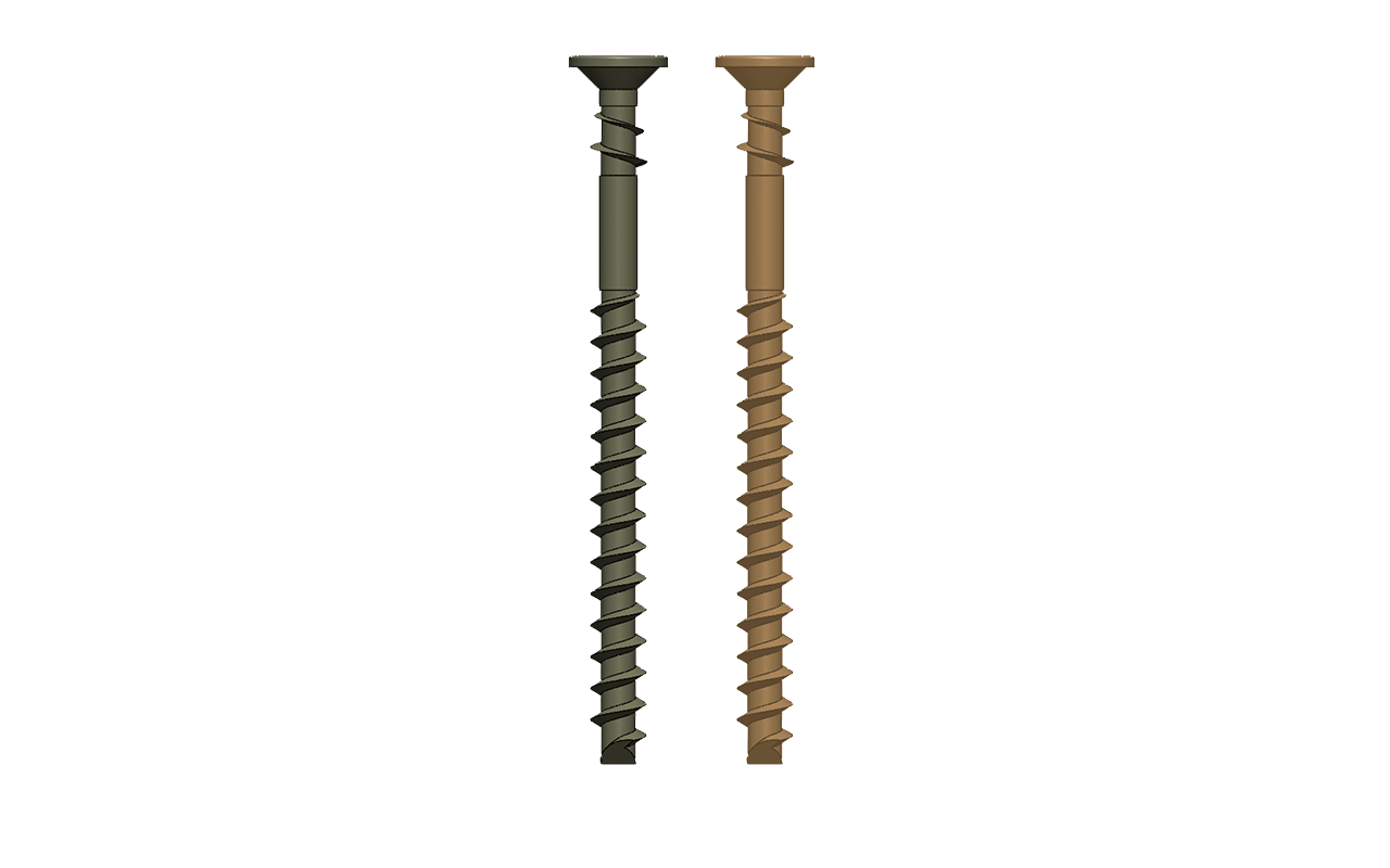 Collated Wood Face Deck Screws