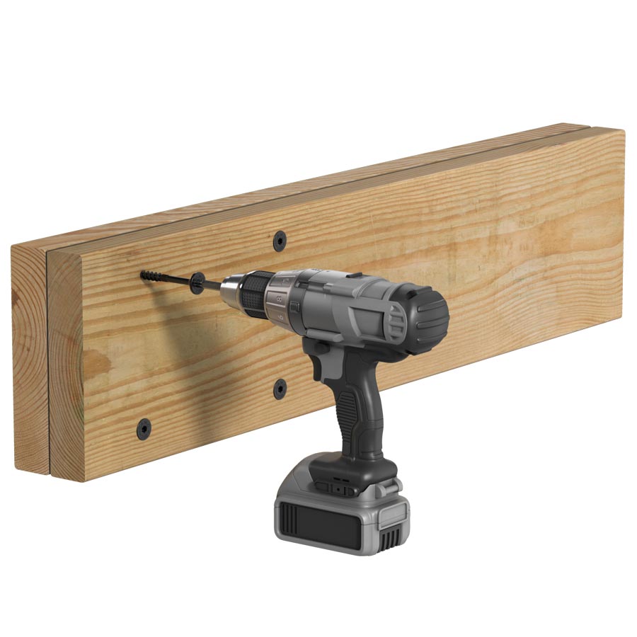 screwing together 2 boards