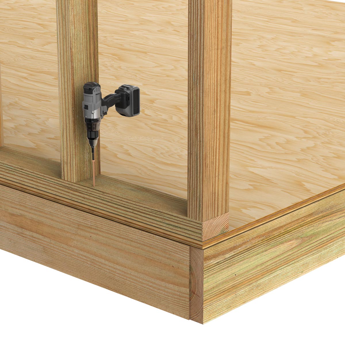 bottom plate to rim board fastening