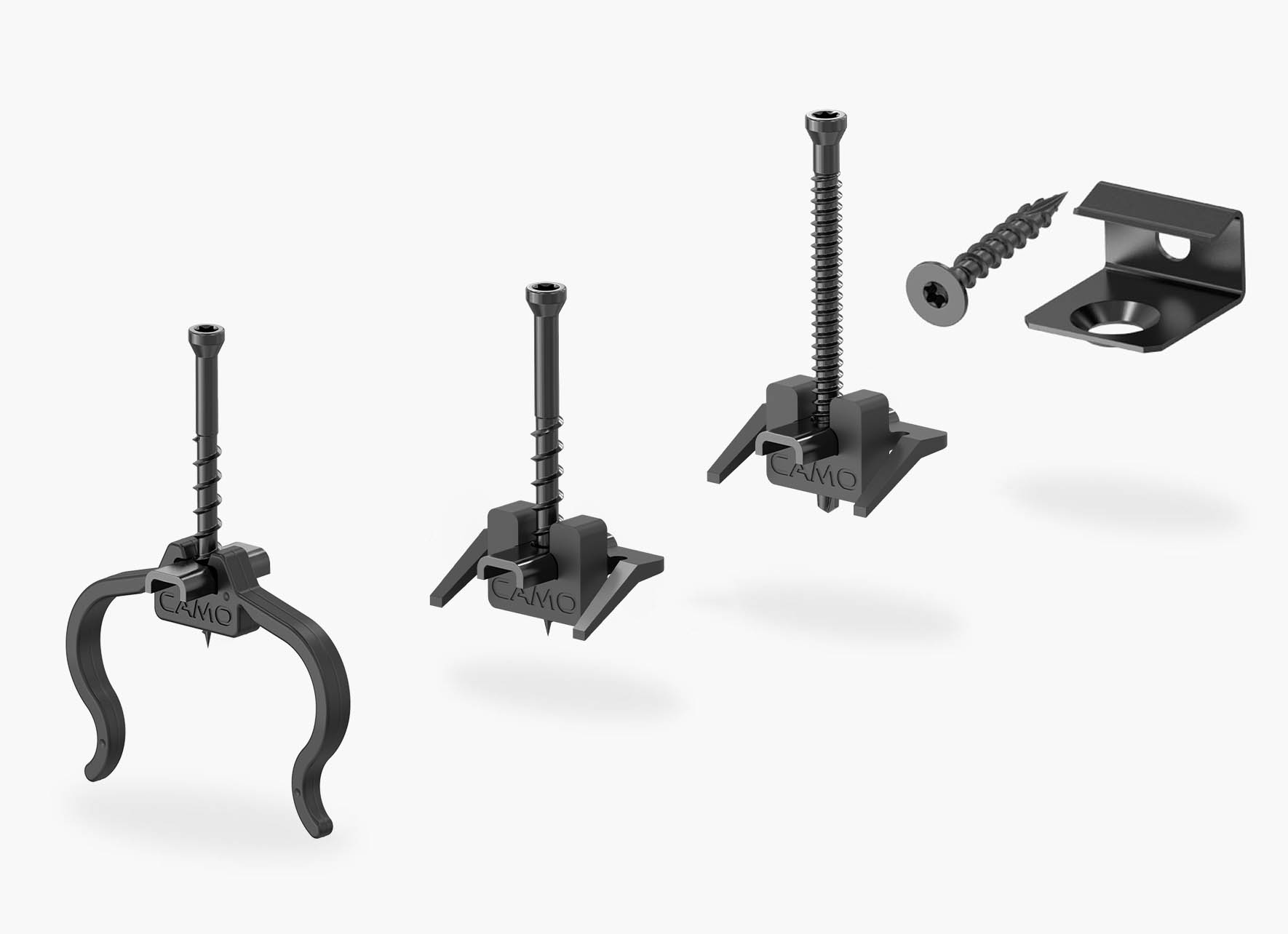 CAMO hidden clip familiy of clips