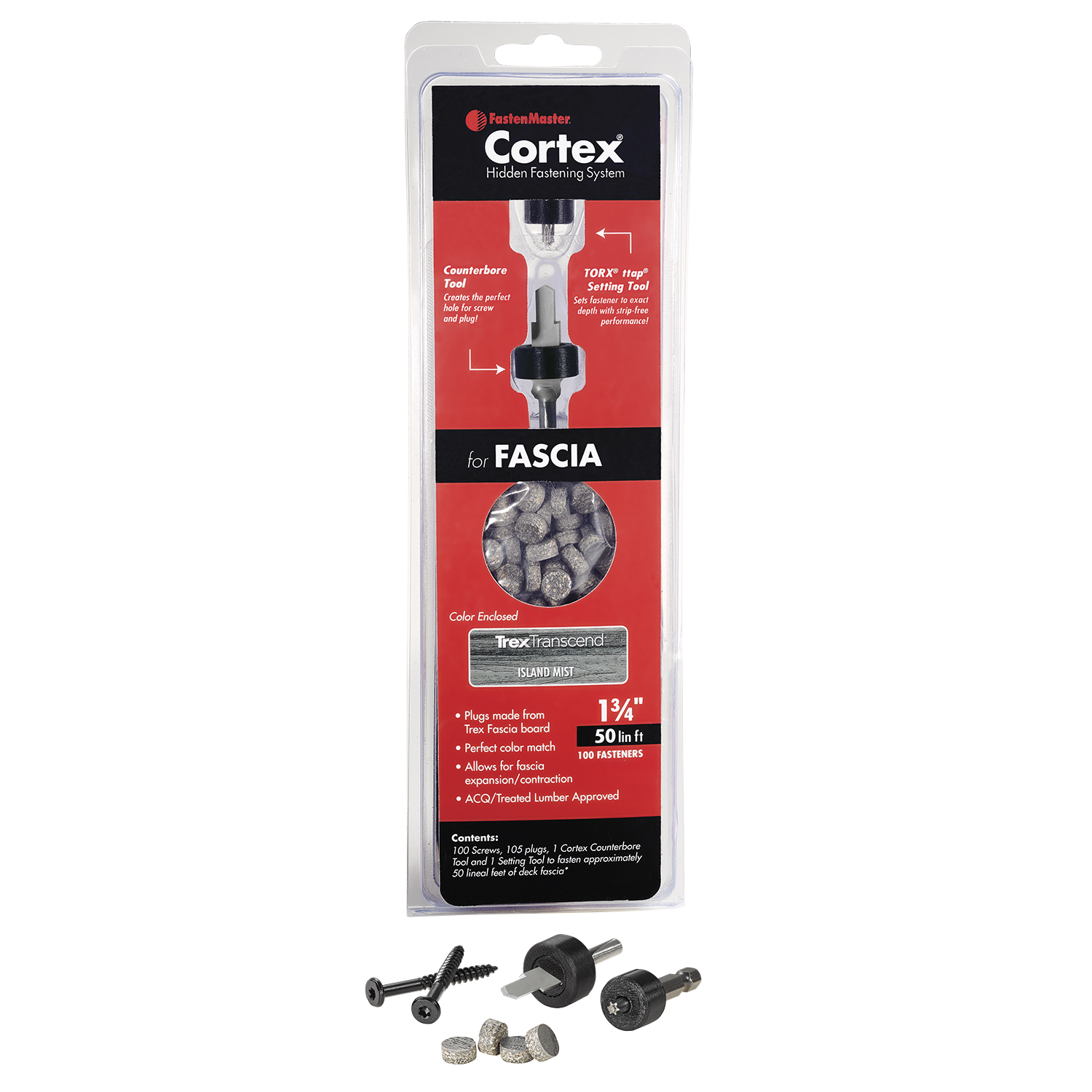 Cortex hidden Fascia system