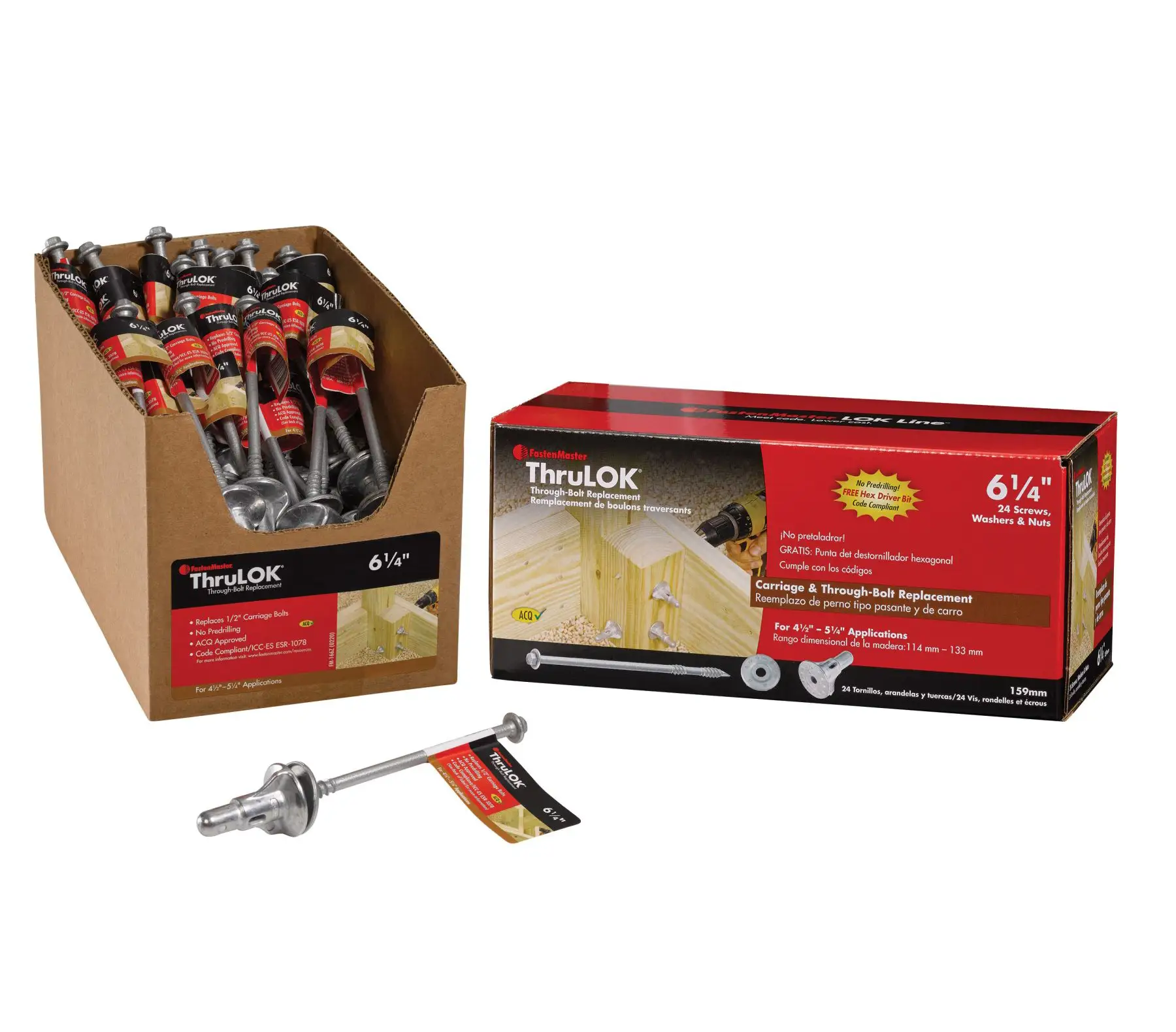 TimberLOC deck screws