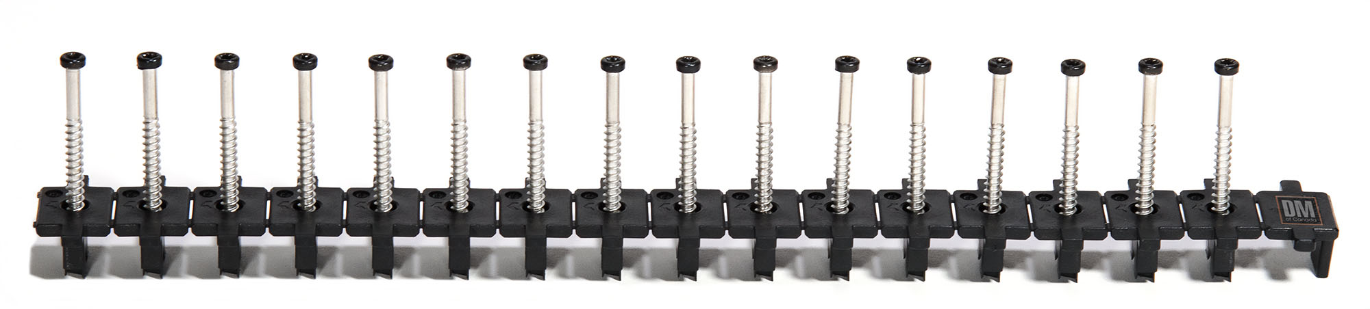 Clip&Rip, strip of screws