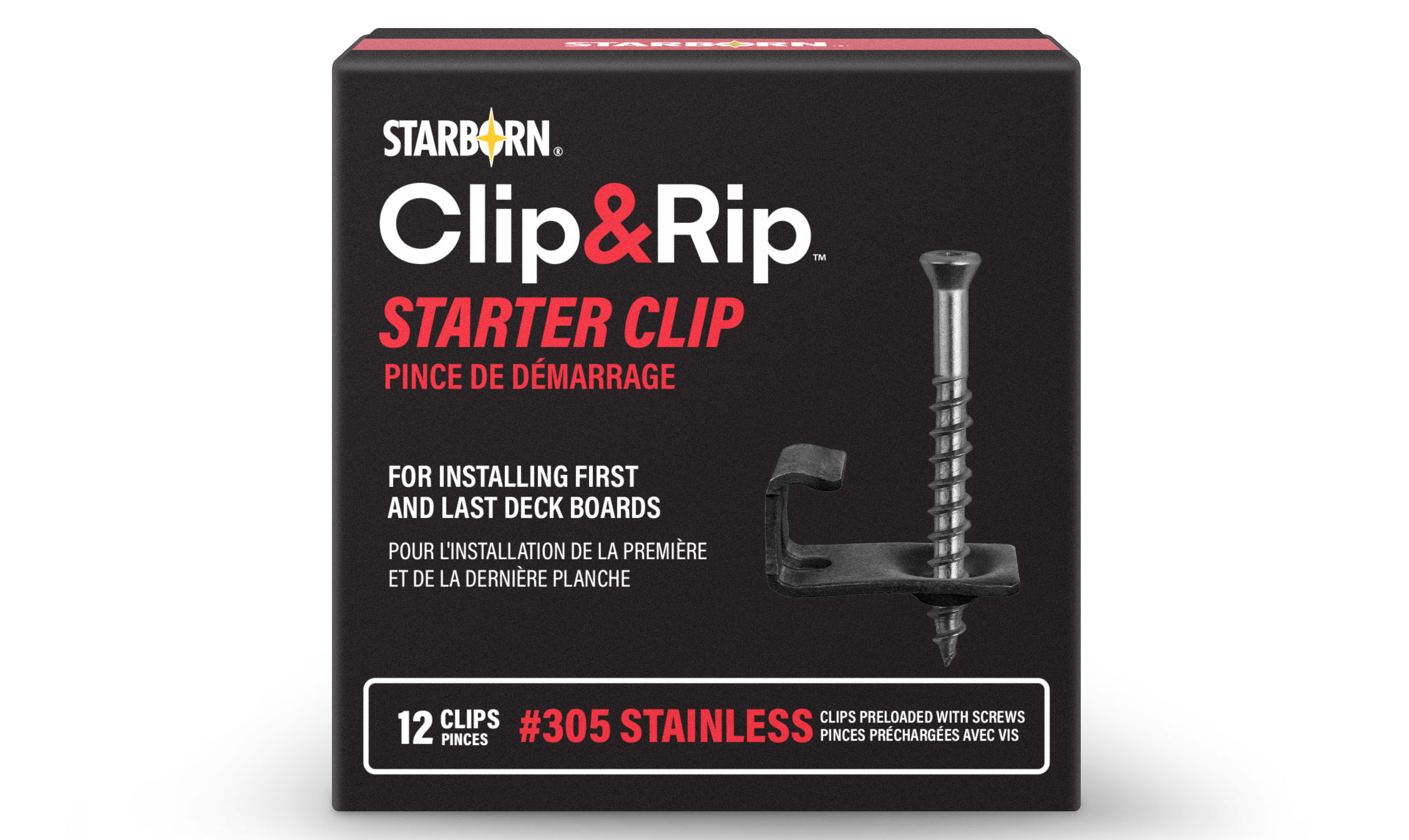 starborn clip&amp starter clip packaging