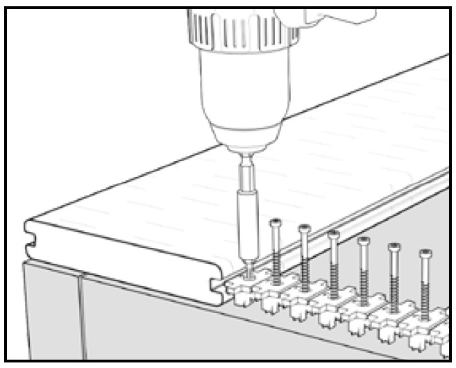 installation of clip step 2