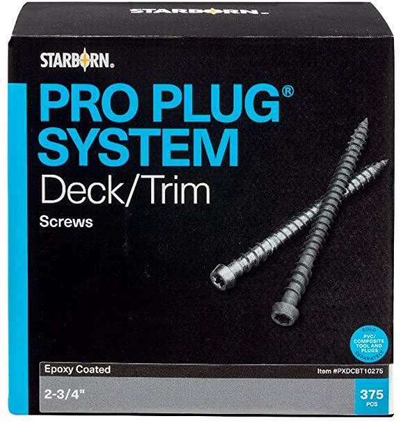 Starborn Pro Plug Epoxy Screws