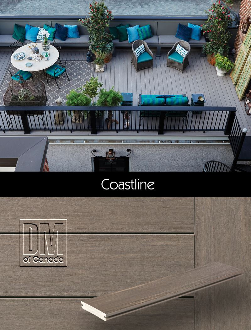 TimberTech Azek Vintage collection deck boards, Coastline