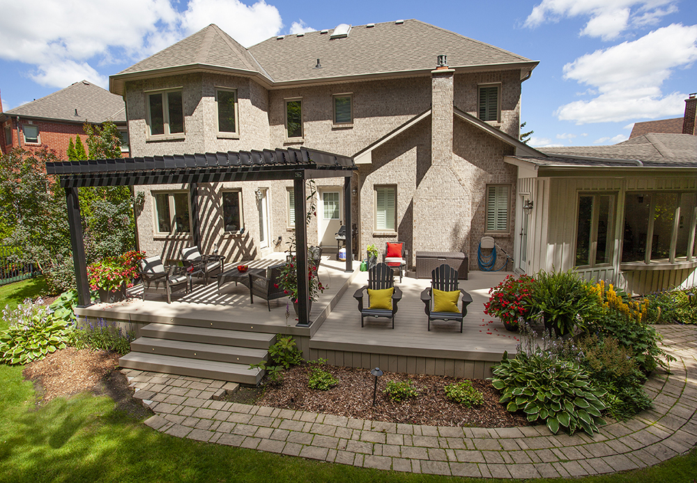 Clubhouse Decking, Earthtone collection, colour is Clay