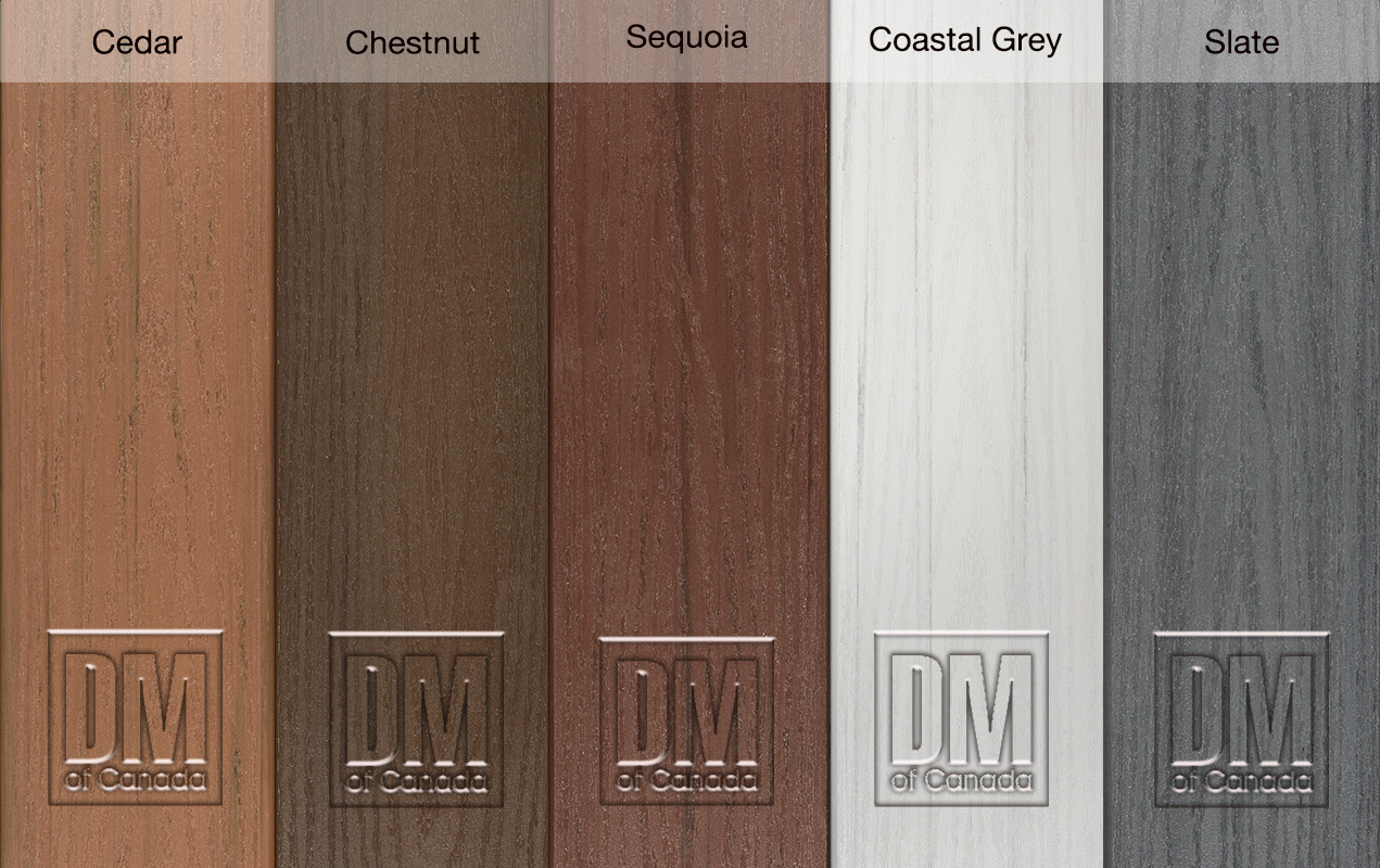 Endeck Available PVC Forest Collection Colours