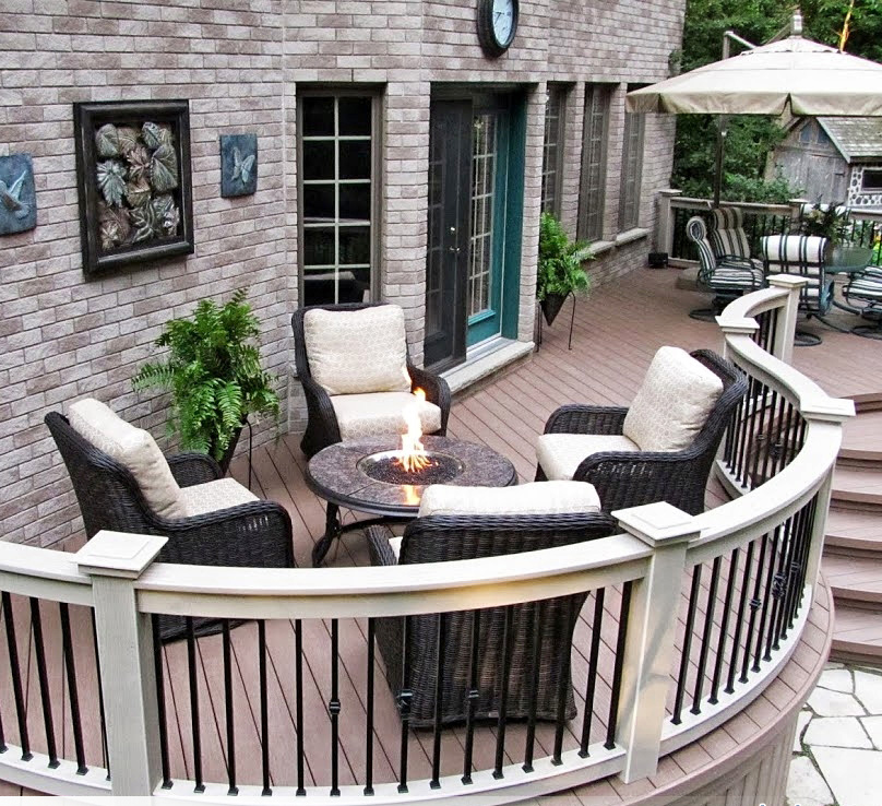 Endeck Woodland Series of Decking