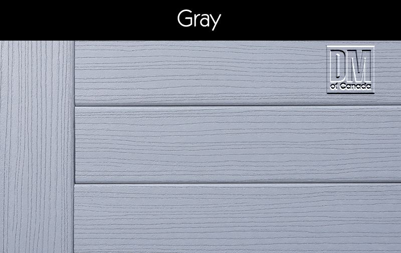 LumbeRock Gray Composite Deck Board, Deep Wood Grain Finish
