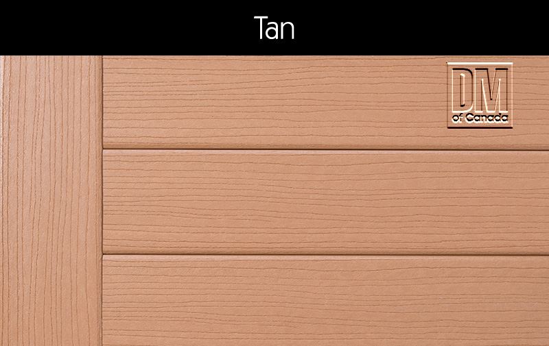 
LumbeRock Tan Composite Deck Board, Deep Wood Grain Finish