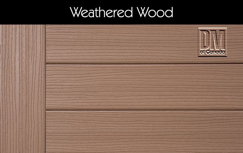 
LumbeRock Weathered Wood Composite Deck Board, Deep Wood Grain Finish