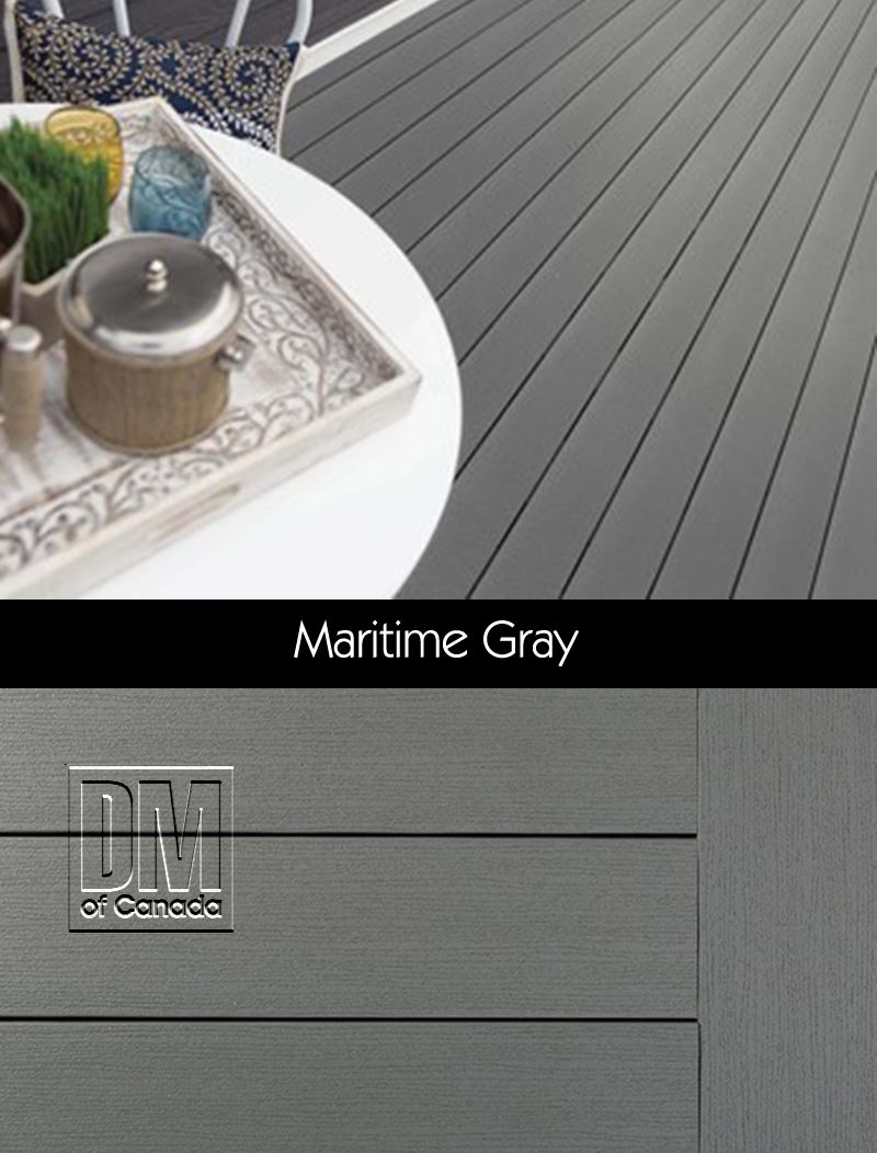 TimberTech Prime collection deck boards, Maritime Gray