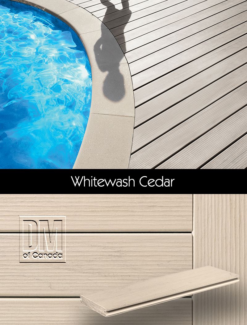 TimberTech Pro Legacy - Whitewash Cedar