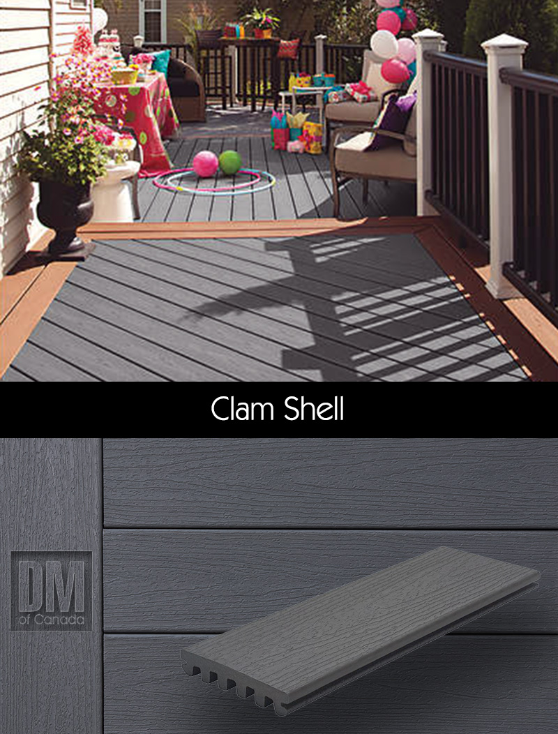 Trex Enhance decking (basic), Clam Shell
