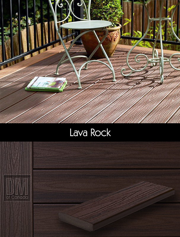 Trex Transcend Lava Rock