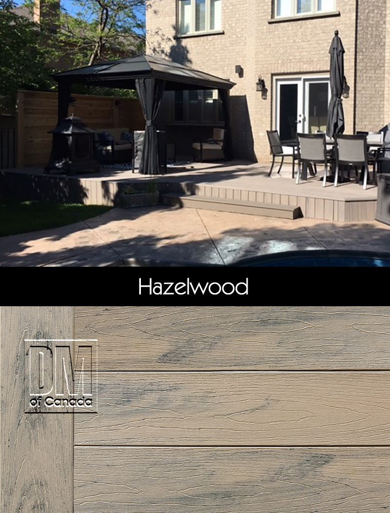 TruNorth solid decking colour, Hazelwood