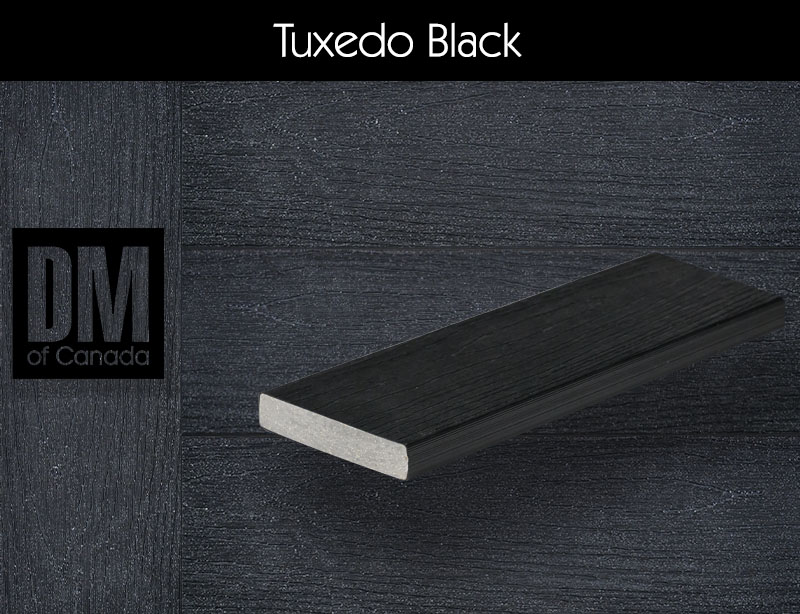 TruNorth solid decking colour, Tuxedo Black