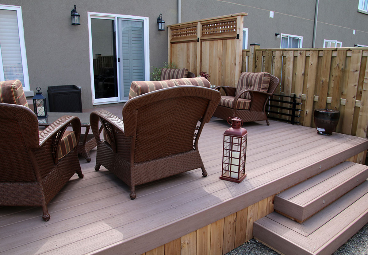 Veka Deck Walnut example