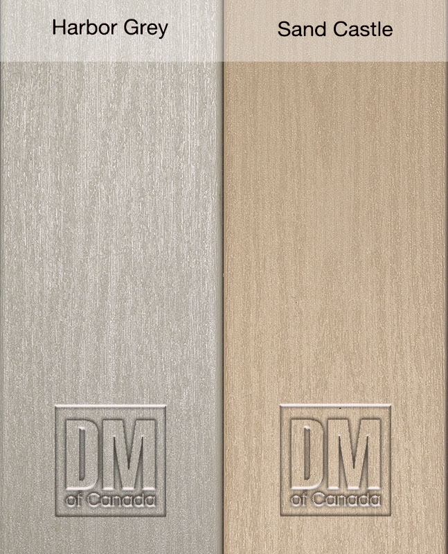 Wolf Composite Decking, Seaside Collection . Image example colour Harbor Grey