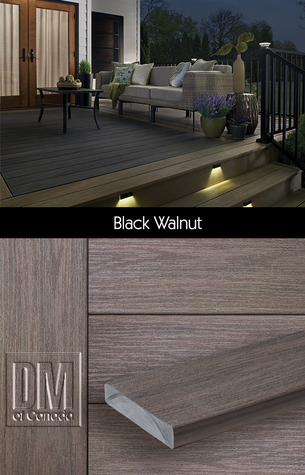 Wolf decking - Black Walnut