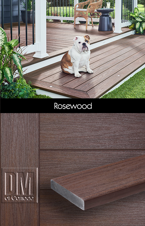 Wolf Decking- Rosewoods. Special order after quantities in house end.