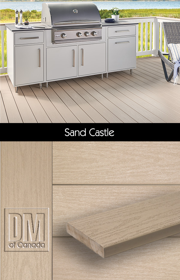 Wolf decking - Sand Castle